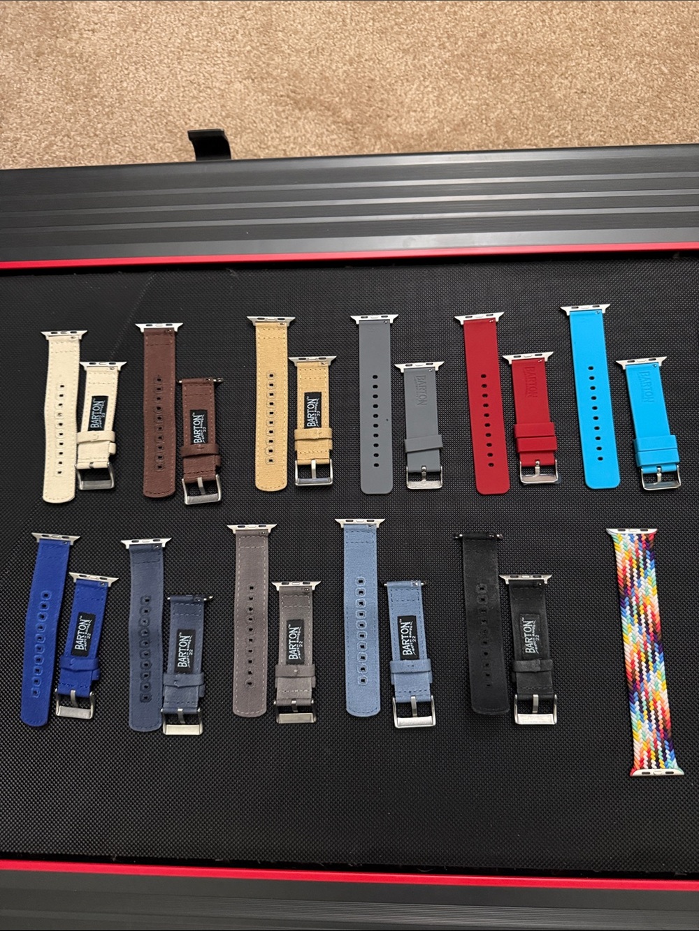 Barton Canvas Watch Band for Apple Watch in Multiple Colors